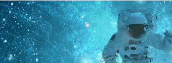 Astronaut in space